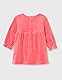 Steiff Kleid EU Größe 74 hot pink, Mädchen Kleid, Kinderkleid für jeden Anlass, lockere und Bequeme Passform, waschmaschinenfest
