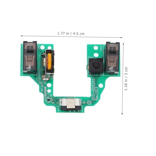 Placa de micro ratón de repuesto para circuito impreso y botones gaming 4