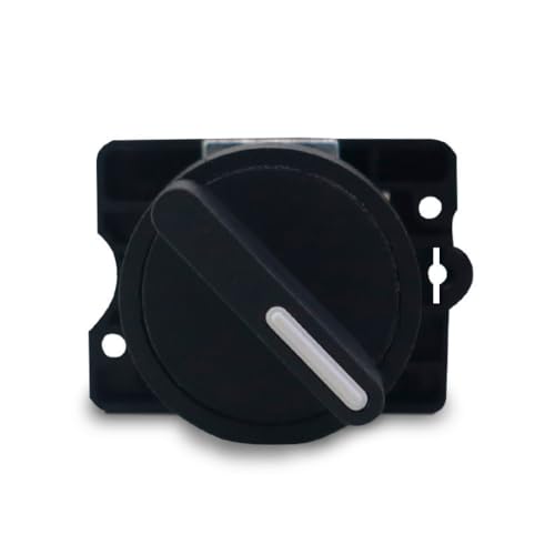 Chave Seletora Plástica ED21 Manopla Curta | 2 Posições 1NA