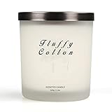 Fresh Linen Scented Candle(11.3 OZ) - Candles for Home Scented - Birthday Gifts for Men, Boyfriend -