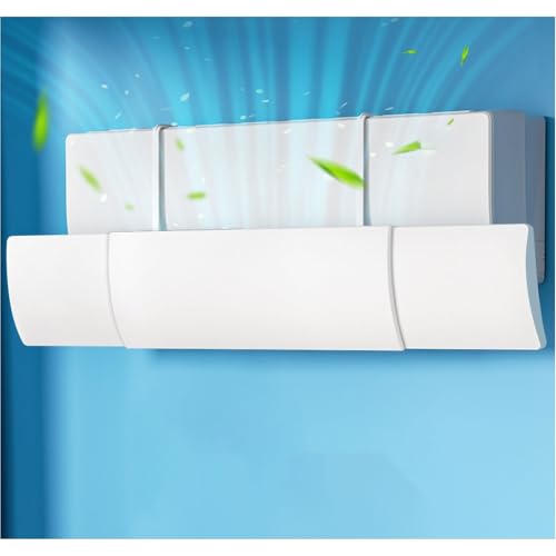 Deflector de aire acondicionado ajustable de 70 a 110 cm en material PP