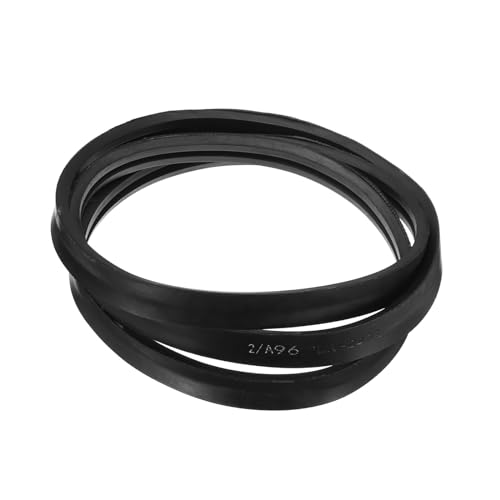 Image of uxcell 2 /A96 or 2 /4L980 Banded V-Belt Classic Wrapped Rubber, 2 Banded /2 Ribs, A Profile, 96 inch(2438mm) Inside Circumference