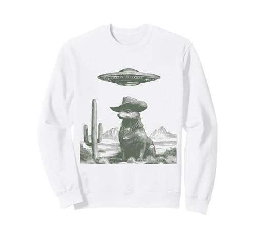 Cowboy Fox UFO Sighting Desert Western SF �A�[�g �g���[�i�[