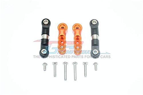 Biellettes de direction Traxxas E-Revo 2.0 Brushless et palonnier 23T alu GPM orange