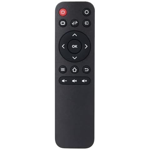HAPPRUN Replacement Remote Control for HAPPRUN Projector H1, Remote for 1080P Full HD Livehouse Cinema Home Projector Cover