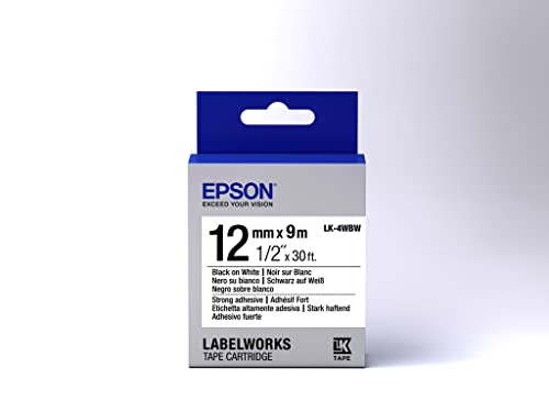 Epson Etikettenkassette LK-4WBW - Labels