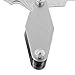 Thread Pitch Gauge 30 Degree Angle Screw Thread Measuring Tool With 14 Blades Stainless Steel Metric 2P-20P For Industrial Manufacturing