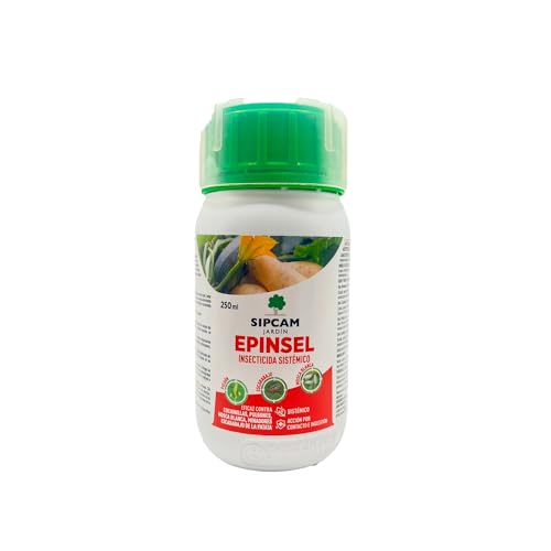 Insecticida Sistémico Epinsel 250 ml (Nueva Alternativa a EPIK) MUY EFICAZ | Contra Cochinillas, Pulgones, Mosca Blanca, Escarabajo de la Patata y Minadores | Protección hasta 4 Semanas | Nexum Market