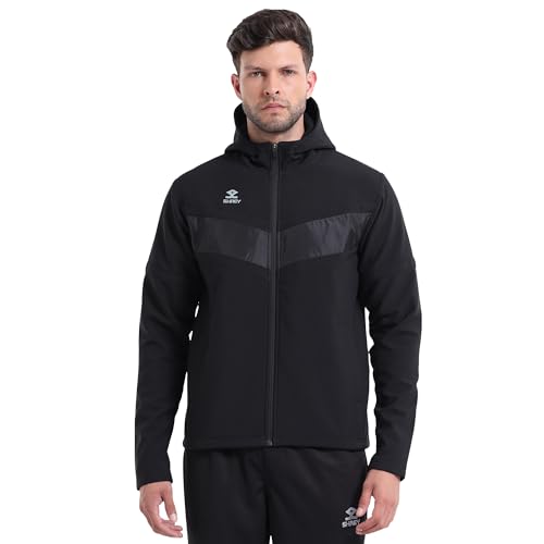 Image of SHREY Softshell Hooded Jacket For Men's