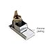 XKZLQJVYN Car Glove Box Lock Latch Handle Car Front Passenger Side Glove Box Handle Switch Cover Lid Lock Fit for Benz CLS Class W218 CLS300 CLS320 Glove Box Switch(Brown)