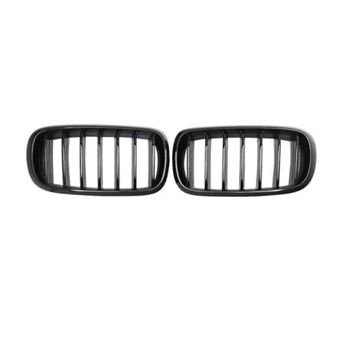 Calandre avant BMW F15 X5 F16 X6 2014-2017 grille de course noire brillante