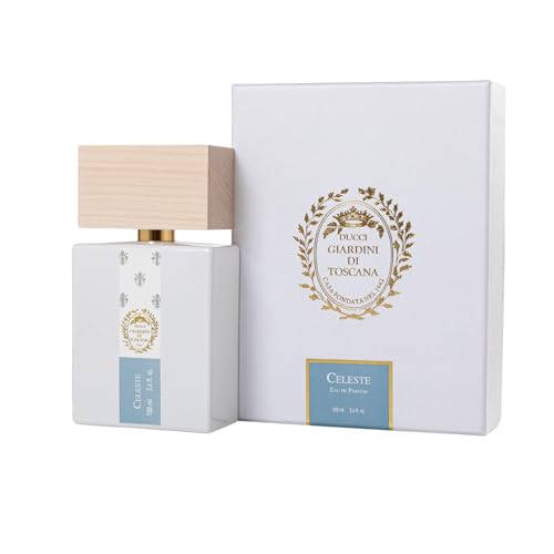 Giardini di Toscana - Celeste Eau de Parfum | New Freshness Olfactory Family | Fragrance for Men + Women | Lasts up to 24 Hours | Non-Irritating Ingredients (100 ml | 3.4 fl oz)