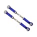 Atomik RC Rustler 4X4 Front Upper Linkage, Blue - Replaces 3643 - Compatible with Traxxas