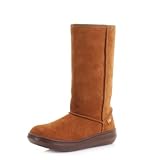 Bota de gamuza Rocket Dog Sugardaddy, Botas Planas Mujer, Marrón (Chestnut), 39 EU