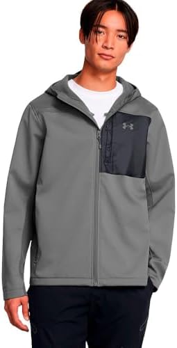 Under Armour M Shield Hooded Jacket Erkek Mont Castlerock/Black
