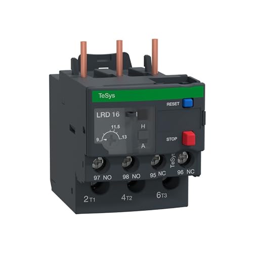 Relais de surcharge thermique LRD LRD166 avec réarmement manuel automatique