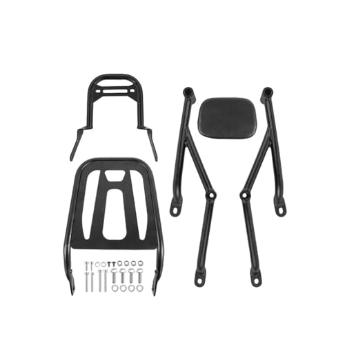 Support dossier arrière amovible résolvant le manque de place sur moto Rebel 300 500
