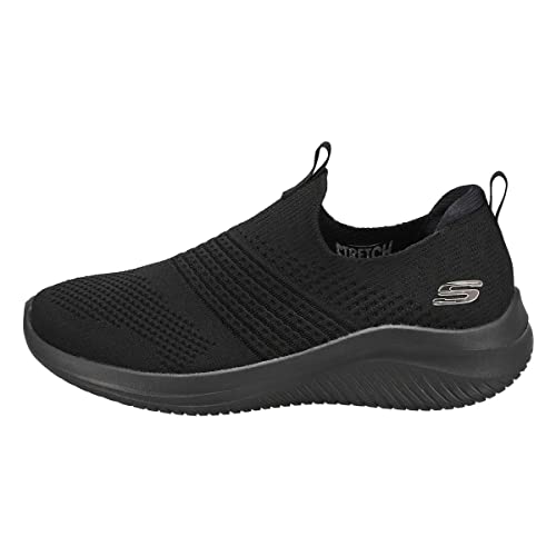 Skechers D'LUX Walker Womens Walking Shoes, BLACK, 5 UK (8 US)