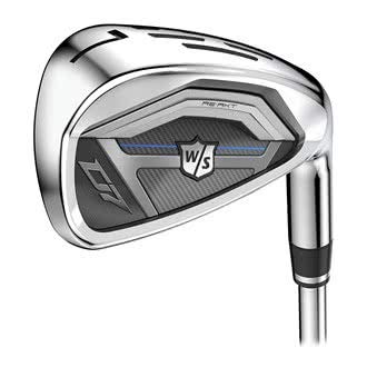 WILSON Staff D7 Irons (Graphite Shaft) Mens RH Gap Wedge (GW) (Single Club)  Reg UST Mamiya Recoil 460