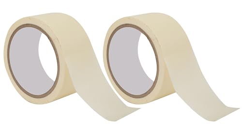 GLUN® Masking Tape 2 Inch Width, 20 Meter Multipurpose Use, Strong Adhesive Tape for Arts & Crafts, Carpenters & Painters no leave adhesive after use Pack of 2 (B0CWRXFGXP) Amazon Price History, Amazon Price Tracker
