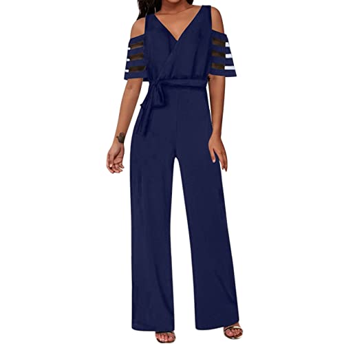 SKFLABOOF Jumpsuit Damen Sommer Eleganter Sommer Romper Overall Playsuit...