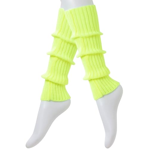 Image of Intgoodluckycc Leg Warmers for Women, Cute Knit Leg Warmer Socks for Dance