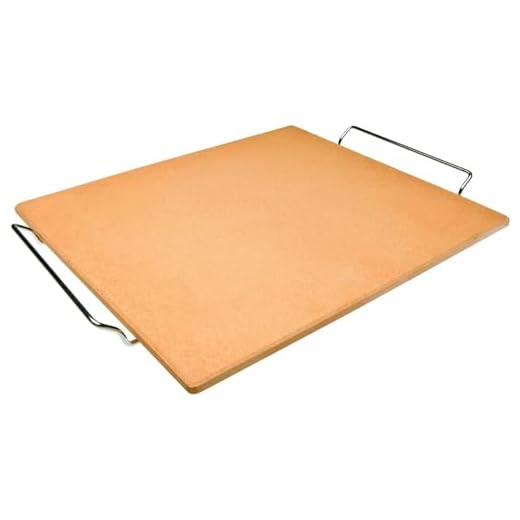 Ibili 784340 - Piedra para Pizza rectangular 41x36x1,5 cm