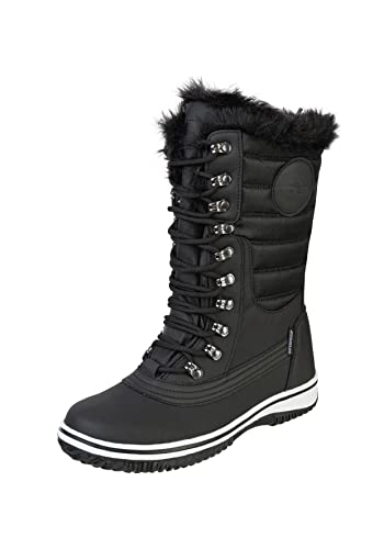 MOLS Drenu, Botas para Nieve Mujer, 1001 Black, 41 EU