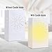 20 Pack Luminary Bags Lanterns Decorative, Illumination White Kraft Paper Bags for Valentine Christmas Thanksgiving Party Decor Engagement Marriage Proposal Event Outdoor Wedding Decorations, Sun