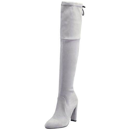 Bottes au-dessus du genou femme confortables pour un style daily chic en ville