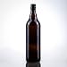 Produktbild 12 x Bierflaschen 1 l inkl. passenden Bügelverschluss  12 Glasflaschen 1l im Bundle perfekt geeignet als Einmachflaschen 1l, Schnapsflaschen 1l.
