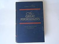 The Great Psychologists B000JF7FY0 Book Cover