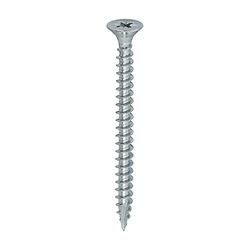 Vis classiques TIMCO 50060CLA4 fini argenté anti fissure bois