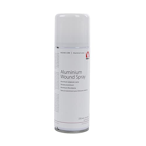 KRUUSE Aluminium Wund Spray (Silberspray für Tiere zur Wundversorgung, antibakterielles Alum