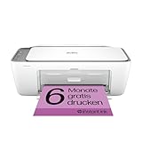 HP DeskJet 2820e Multifunktionsdrucker, 6 Monate gratis drucken mit HP Instant Ink inklusive, Drucker, Scanner, Kopierer, WLAN