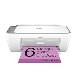HP DeskJet 2820e Multifunktionsdrucker, 6 Monate gratis drucken Instant Ink inklusive, Drucker, Scanner, Kopierer, WLAN