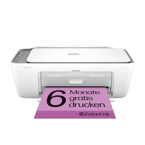 HP DeskJet 2820e Multifunktionsdrucker, 6 Monate gratis drucken mit HP Instant Ink inklusive, Drucker, Scanner, Kopierer, WLAN