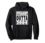 Photo Gallery straight outta 2004 nato nel 2004 18 anni 18° compleanno felpa con cappuccio Photo Gallery straight outta 2004 nato nel 2004 18 anni 18° compleanno felpa con cappuccio