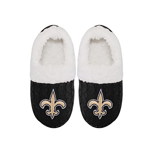 Image of FOCO Womens NFL Team Color Moccasin Slippers