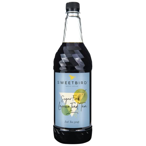Sweetbird Sugar-free Lemon Iced Tea Syrup (1 Litre) - Vegan Friendly