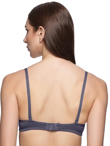 Image of Teens Lifestyle Non-Wired Padded Super Combed Cotton Strapless Bra for Women | Full Coverage, Ultra-Grip Support Band, Detachable Adjustable Transparent Straps, Seamless Design