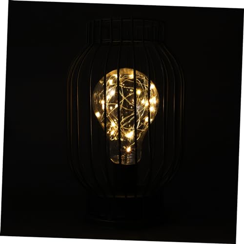 Lampe géométrique élégante avec ampoule incluse pour decoration de bureau