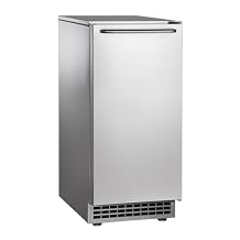 Scotsman Undercounter Gourmet Cube 50" Ice Maker - 65 lb/Day, 26 lb Storage Bin, Pump Drain