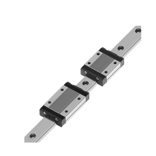 Guide linéaire MGN15H noir de 750mm avec chariot miniature pour imprimante 3D