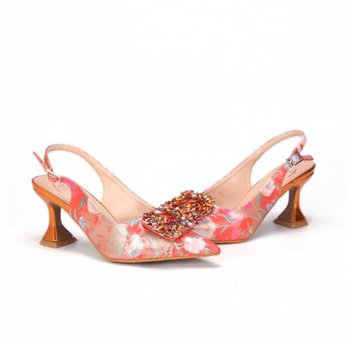 Women Pointed Toe High Heels and Bag Set Italian Style Elegant Accessories for Wedding Or Party3