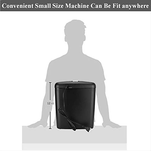 Image of SToK (ST-10Scc) 6-Sheet Strip Cut Paper and Credit Card Shredder with 10 Liter Waste Basket Capacity (1 Year Offsite Warranty)