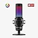 HyperX QuadCast S – RGB USB-Kondensatormikrofon für PC, PS4 und Mac, vibrations-und stoßgeschützt, Poppschutz, Gaming, Streaming, Podcasts, Twitch, YouTube, Discord HMIQ1S-XX-RG/G