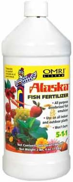 Alaska 100099247 32 Oz Fish Fertilizer Concentrate 5-1-1
