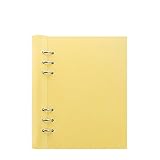 Filofax A5クリップブッククラシックパステル、レモン| 新しい2018カラー!