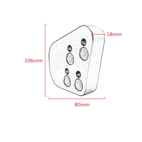 Elevador de manillar plateado motocicleta para BMW R1200RT accessorios 2